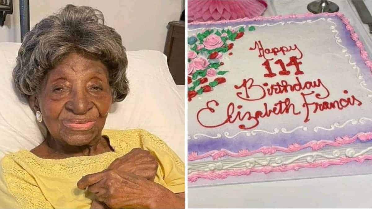 Una donna di 114 anni celebra Dio nel giorno del suo compleanno: "Solo il Signore lavora con me" 