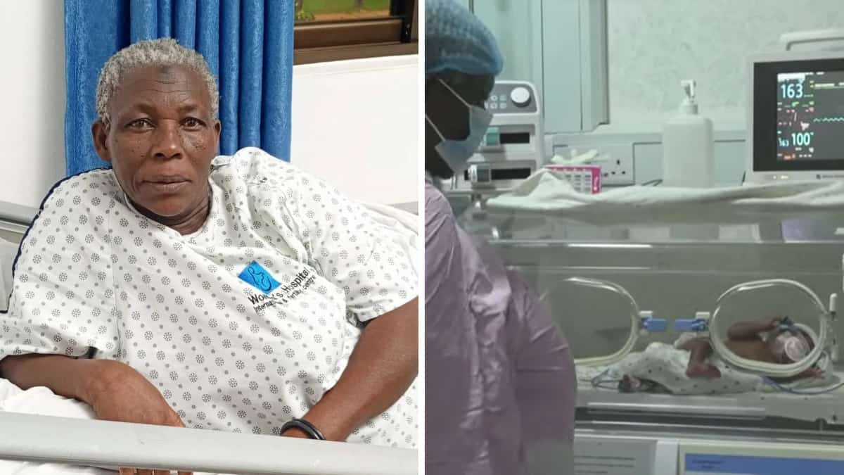 Safina Namukwaya: a 70 anni diventa mamma di due gemelli