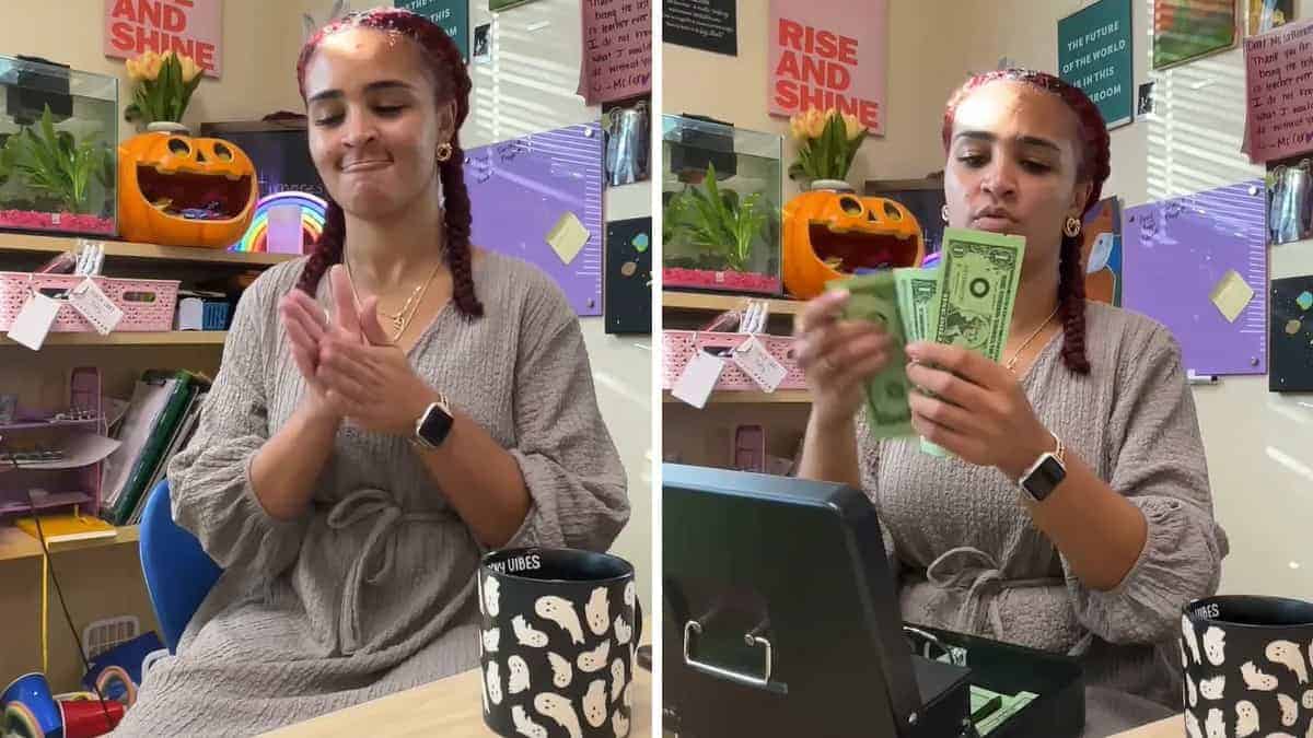 Shelby Lattimore, una maestra innovativa, adotta un approccio divertente per insegnare ai suoi alunni il valore del denaro