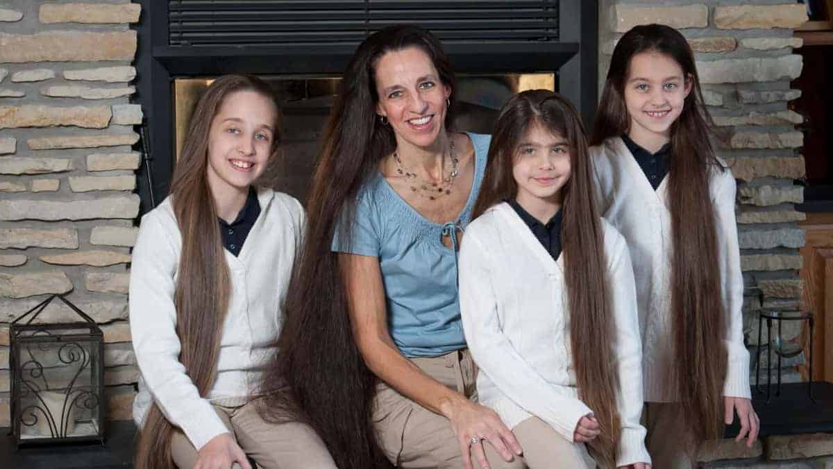 L'incredibile famiglia dai capelli lunghi: Teri e le sue figlie